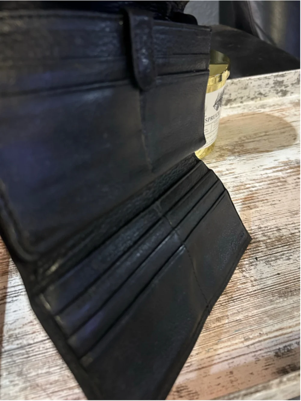 Brighton Leather Wallet/crossbody One Size Black Brown